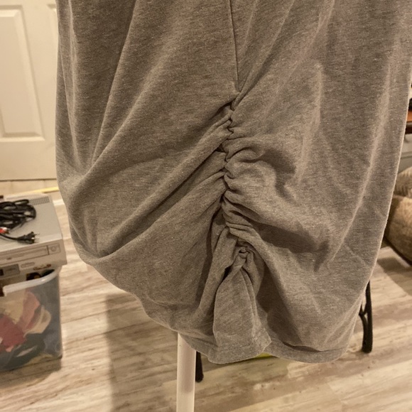 Long Sleeves Maternity Top Cinched Sides Soft - Picture 2 of 7